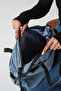 Galivisa Blue Women's Multi-Compartment Waterproof Crinkle Daily Crossbody and Shoulder Bag - 5