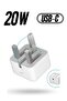 20W PD Foldable Fast Charging Wall Adapter Compatible with Apple iPhone13 Pro Max/13 Pro Max/SE/iPad