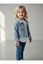 Girl's Cropped Denim Jacket - 3