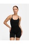 X Seamless Tummy Control Strappy Covered Sports Shorts Jumpsuit