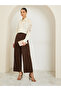 Women Cream Lace Trim Shirt - 2