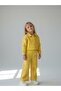 Girl's Floral Patterned Textured Design Jacket - 2