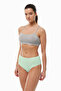 Women's Green 2-Pack Modal High Waist Slip Panties 1955 - 2