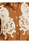 Women Paisley Embroidered Shirt - 4