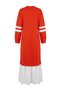 Garnili Sporty Hijab Dress 71079-01 Orange - 7