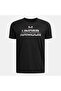 Ua tech spli̇t wordmark ss boy's t-shirt 1383010