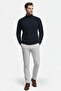 Men's Classic Turtleneck Sweater Patterned - 2