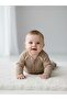 Baby Organic Cotton Teddy Bear Embroidered Jumpsuit - 3