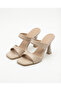 Marine Series Special Textured Women's Shoes - Ecru Wrinkled
