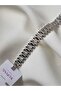 Steel Xuping Bracelet Silver Zircon Stone Stainless - 4