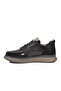 Black Genuine Leather Men's Casual Shoes 152-15808 m - 2