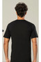 Men'S, Black, 100% Cotton, Combed Cotton O-Neck 6-Pack T-Shirt - 3