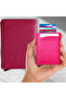 Yiwushi Automatic Mechanism Card Holder Unisex 9 Card Compartment Pu Leather High Quality - 3