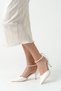 Women's Pearl Bride Pearl Bracelet Thin Heels Special Occasion Wedding Bridal Shoes - 6 cm - 3