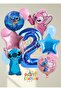 Stitc & Angel Balloon Set 2 Year Old Birthday 13 Piece Party Set