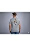 Bear Printed Round Neck Men's T-Shirt - 2