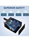 UK USB C Plug & Cable 45W Charger For Samsung FAST Charge Adapter 3 Pin Mains Wall Charging for gal - 4