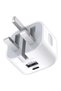 20W USB C Charger Block, 2-Ports [USB-C + USB] Charging Station, QC PD3.0 GaN Fast Charging Block, - 2