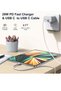 2Pack 20W USB C Fast Charging and 2M USB C to C Cable Cord, Type C Wall Plug Power Adapter for iPad - 4