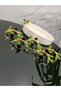 6-Piece Accessory Glass and Porcelain Holder, Compatible with All Serving Presentation Dishes, Bowl and Plate Accessories, Luxury - 3