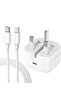 20W USB C Fast Wall Charger with USB C to Lightning Cable Compatible with iPhone 14/14 Pro/14 Pro M