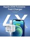 20W PD Type C Power Block Wall Charger Plug Adapter with 1M USB-C to Lightning Cable Compatible wit - 2