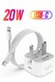 20W USB C Fast Charger for iPhone 14/14 Plus/14 Pro/14 Pro Max/13 12 11 X XR XS SE 2020 8 7 6 6S Mi