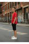 Boy's 100% Cotton T-Shirt and Shorts Set - 6