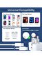 "Fast Charge Your iPhone with our 20W PD 3.0 USB C Wall Charger and 1M Cable Set: Compatible with i - 6