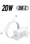 20W Type C Fast Charger Adapter for iphone 14 pro/ 14 pro max/14/13/12/11, USB C Fast Charging Plug