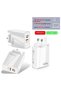 65W Dual Port TYPE C Charger - Wall Plug USB C PD Charger with Quick Charge 3.0 - Infino Charging S - 2