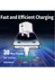 JMARY 25W USB-C Dual Port Charger, Foldable Plug Wall Charger, Infino Travel Adapter, PD TYPE C+USB - 3