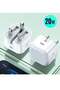 IPhone Fast Charger [MFi Certified] 20W USB C Power Adapter Fast Charger with 3ft Cable Compatible - 3