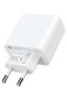 33W Charger Type C + Type A | Fast Charging Adapter for Smartphones, Tablets & More | White, Dual P