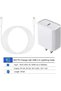 iPhone Fast Charger, 20W USB C PD Wall Charger Block Plug with[MFi Certified]6ft Type C to Lightnin - 2