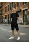 100% Cotton Oversize Fit T-Shirt with Black Shorts Included 100% Cotton