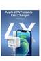 iPhone Charger Cable and Plug, iPhone Fast Charger 20W PD 3.0 USB C Wall Charger Plug with 1M iPhon - 2