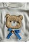 Men's Striped Plush Bear 5-Piece Hospital-Issued Bodysuit Set - 3