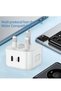 20W Fast Charger | Dual Port USB-C Plug Charger for iPhone 15/15 Pro/15 Pro Max/15 Plus/14/13/12/X/ - 4