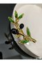 6-Piece Accessory Glass and Porcelain Holder, Compatible with All Serving Presentation Dishes, Bowl and Plate Accessories, Luxury - 4