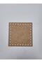 Wooden 15X15 cm 10 Pieces Tray Knitting Plate Supla Perforated Coaster Crochet Base Craft Basket Base - 4