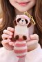 Raccoon Plush Toy Keychain - 10 cm