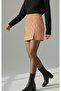 Women's houndstooth mini skirt - 2
