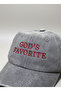 Gods Favorite Embroidered Baseball Cap Washable Hat / Washable Cap / Washable Cap - 2