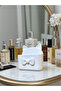 3-Compartment Jewelry & Makeup Organizer with Cat & Ribbon Detail |   Regulator |   Decorative Pen Holder