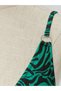 Vizyon New Season V-Neck Patterned Women's Swimsuit - 3