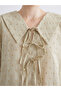 Nevavm Farkıyla Bebe Collar Embroidered Bow Blouse - 3