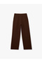 High Waist Pleated Palazzo Pants with Pocket Detail - 4