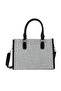 Women Grey Microfiber Slogan Tote Bag - 2