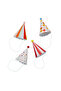Circus Party Hats with Pom Poms 8Ct - 5